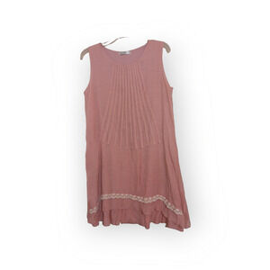Sen Pink gauzy dress size small